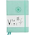 Her Vibe Journal | 13-Week Guided Mindfulness Journal for Women | Fresh Daily Prompts, Activities & Inspiration | Elegant Design & Illustrations | Nurture Self-Love & Wellness | A5 | Gift Box Included