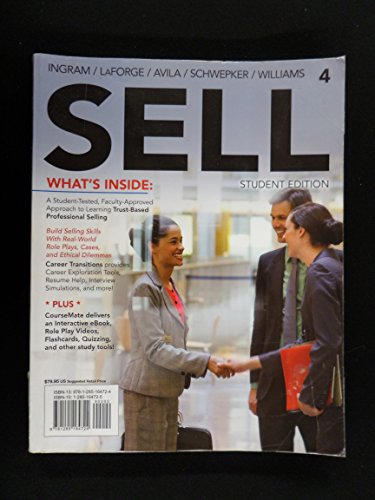 Sell-2013 Student Edition (3rd, 13) by Ingram, ... 1133188338 Book Cover