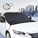 Whew Car Windshield Snow Cover, 81''x60'' Waterproof Frost Guard Winter Windshield Snow Ice Cover with Side Mirror Covers, Windproof Summer Windshield Sun Shade Fits Most Cars, SUVs, Minivans