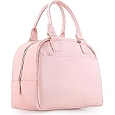 yookee home Lunch Bag Women Insulated Lunch Box for Adults Cute Pink Lunch Tote Bag for Women Preppy Lunchbox Lunch Bag for Adults Work