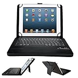 IVSO Galaxy Tab A 9.7 Keyboard case - Ultra-Thin DETACHABLE Bluetooth Keyboard Stand Case / Cover for SamSung Galaxy Tab A SM-T550NZWAXAR 9.7-inch Tablet (Black)