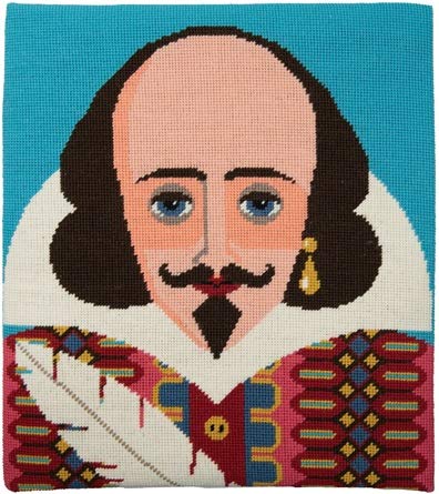 Appletons William Shakespeare Tapestry Kit Designed by Emily Peacock