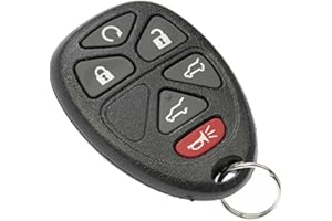 APDTY 24825 Keyless Entry Remote Key Fob Transmitter Fits (View Chart) 2007-2010 Chevy Tahoe / GMC Yukon / Cadillac Escalade 