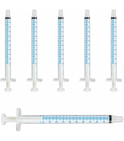 ゆ 1ml リキッド Amazon.com: Easy Glide 1ml 1cc Syringe Luer Slip Tip, No Needle