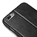 Benuo iPhone 8 Plus Case, iPhone 7 Plus Case, [Vintage Classic Series] Genuine Leather Handmade Folio Flip Leather Case, Ultra Slim, Magnetic Closure with Stand for iPhone 8 Plus/7 Plus (Retro Black)