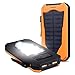 Wish House 15000mAh Solar Power Bank (Orange)