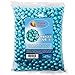 Light Blue Gumballs for Candy Buffet - Apx. 620 Gumballs - 2 Pounds - Blue Candy - Mini Shimmer Gumballs 1/2 Inch - Bulk Candy