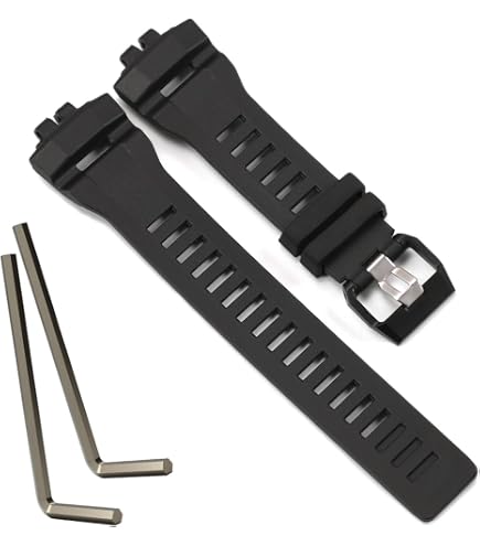Shangshi Rubber Band Strap Watch Band For Casio GBD-200 GBD 200