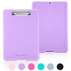 Sooez Clipboard with Storage, [25% Sturdier] Heavy