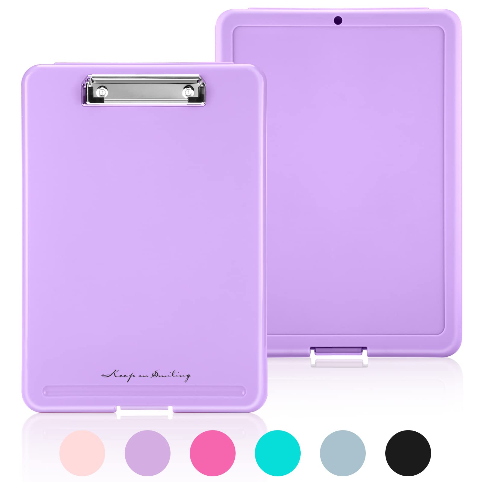 Sooez Clipboard with Storage, [25% Sturdier] Heavy