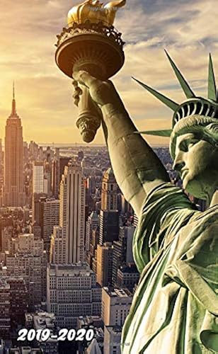 Download 2019-2020: Nifty Statue of Liberty, New York, US Two-Year Monthly Pocket Planner with Phone Book, Password Log and Notebook. Cute Small At A Glance Calendar, Organizer and Agenda. PDF