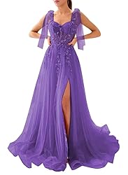 Dymaisei Sweetheart Lace Prom Dresses Spaghetti