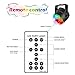 NSQY Sound Activated Party DJ Lights with Remote Control 7 Lighting Color, RGB Stage Disco Magic Strobe Ball Light for Party Birthday Wedding Bar Karaoke Club