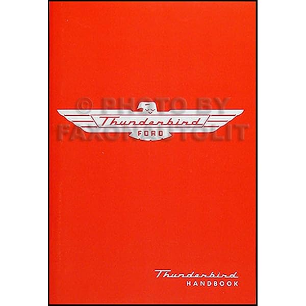 1955 Ford Customline, Fairlane & Thunderbird Wiring Diagram Manual - New