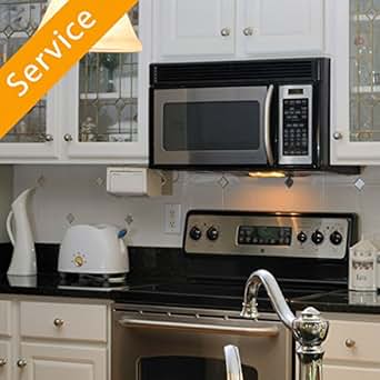 Amazon.com: Instalación de horno de microondas