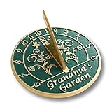 The Metal Foundry Grandma's Garden Sundial Gift for