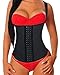Camellias Latex Waist Trainer Corset Shapewear Waist Cincher Belt Body Shaper