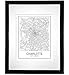 Charlotte Map Charlotte Poster City Map Posters Map Wall Art Charlotte Map Print Map Poster North Carolina Black and White Map Print Map Art Modern City Art Scandinavian Art 8x10
