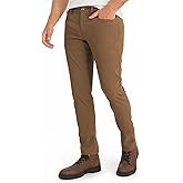 Weatherproof Vintage Men's Hiking Pants - Casual Chino | Straight Slim Fit, Quick Dry, Stretch Travel Pants for Men