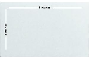 UBICON Check Scanner Cleaning Card - Enhanced Length and Width for Effective Cleaning, Compatible with Major Brands Including Panini and Digital, Presaturated - 4" x 8" (10)