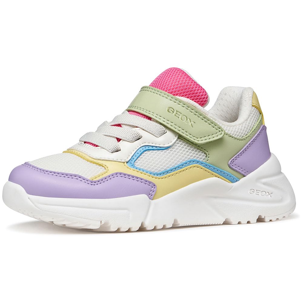 Geox JUNIOR Girl J Loftus Girl B Sneakers Multicolour/White 29_EU 3