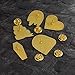 Romanticworks Enamel Lapel Pin Set Badge Pins Women Girls Backpacks Jackets (P - 5 Pack)