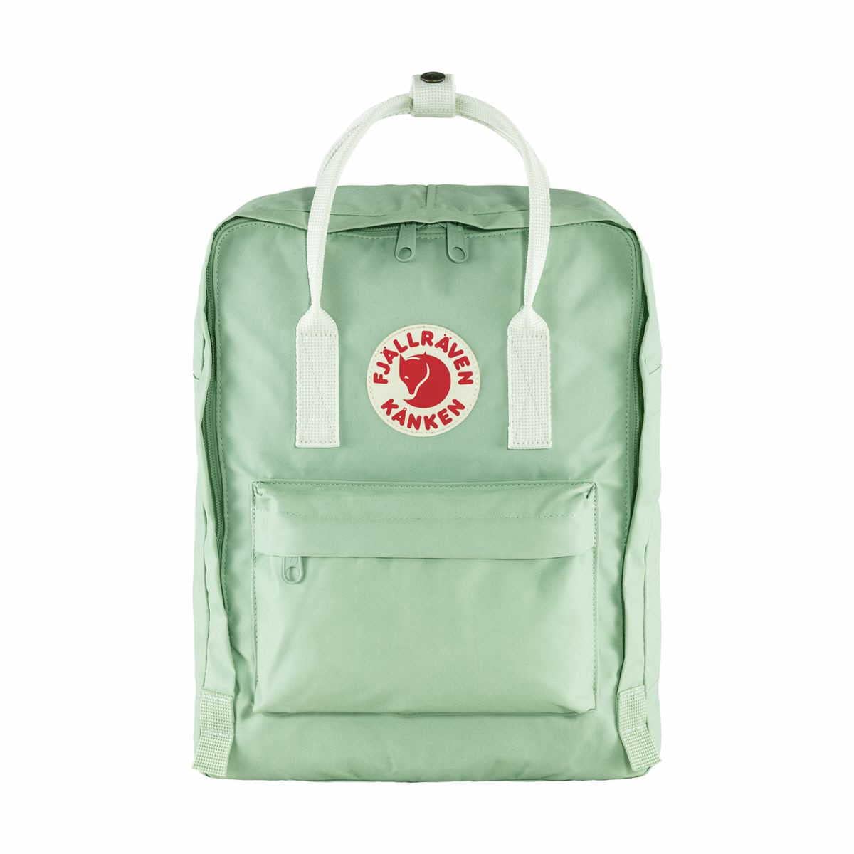 Fjällräven Kånken Backpack - Mint Green-Cool White, One Size