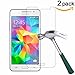 TANTEK [2-Pack] Screen Protector for Samsung Galaxy Core Prime G360,Tempered Glass Film,Ultra Clear,Anti Scratch,Bubble Free,Case Friendly