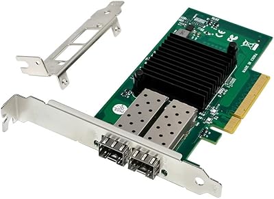 Gathukila X520-DA2 10G SFP+ Dual Port PCIe X8 Server Network Card 82599ES