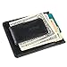 Artmi Mens Money Clip RFID Blocking Magnetic Front Pocket Wallet Strong Thin Card Holder, Black