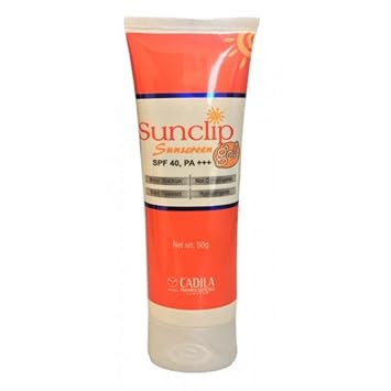 CADILA Sun-clip Sunscreen-SPF 40 PA+++ (50 g)