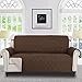 RHF Diamond Sofa Cover, Couch Cover, Couch Covers for 3 Cushion Couch, Couch Covers for Sofa, Sofa Covers for Living Room, Couch Covers for Dogs, Couch Protector(Sofa:Dark Chocolate/Beige)
