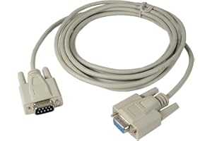 DB-9 Serial Cable Male to Female DB9 Cable (10 FT)