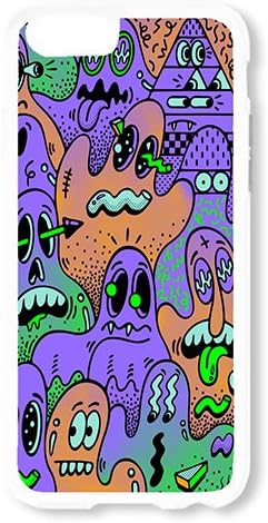 DDOLAA For Apple iPhone 7 Plus 5.5 Inch Hard Case Steven Harrington [Shock Absorption Protection] White PC Hard Case For iPhone 7 Plus (5.5 Inch) Cover Case