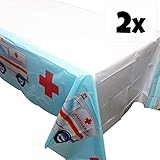 Blue Orchards Doctor Party Tablecovers (2), Perfect Doctor Nurse Events, Graduations, Table Settings