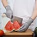 BHIVES Cut Resistant Gloves,Ibowooforrest Food Grade Level 5 Protection Safty Gloves for Kitchen Cooking Cutting Yard Working(Large) 