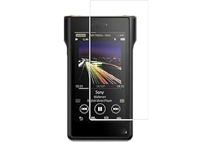 Zshion (2 Pack) for Sony NW-WM1Z/NW-WM1A Screen Protector,Full Coverage 9H Hardness Tempered Glass Screen Protector for NW WM1Z/NW WM1A with Anti-Fingerprint Bubble-Free Crystal Clear