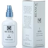REXSOL 5 AHA Multi-action Anti-Wrinkle Cream | With Vitamin E, Algae Extract, Ginseng Extract, Calendula Extract,Caviar Extract | Diminishes appearance of fine lines & wrinkles (120 ml/4 fl oz)