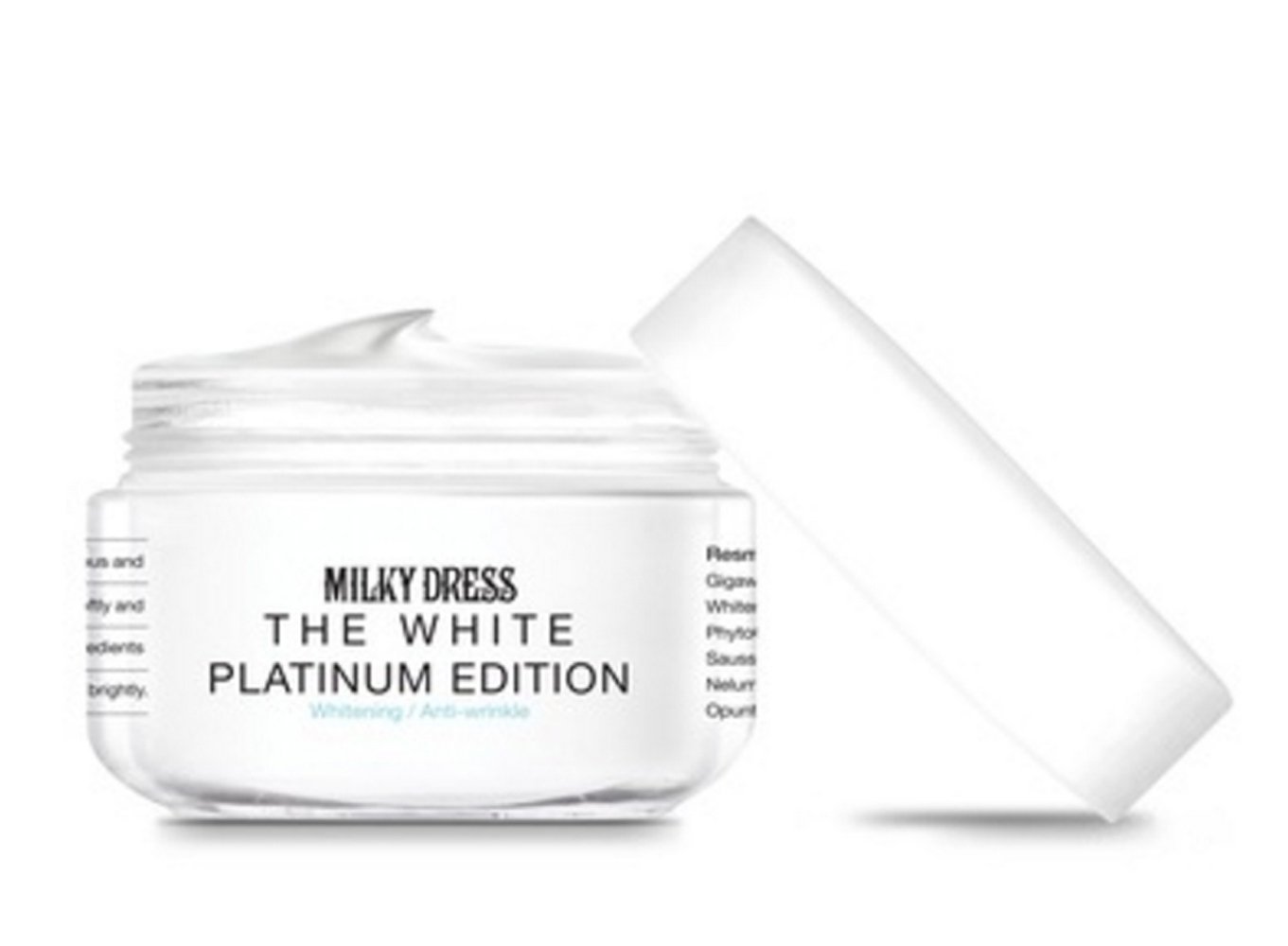 Milkydress White Platinum Edition Brightening Cream Tone Up For Face |  Desertcart Suriname