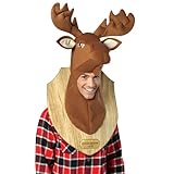Loose Moose Adult Trophy Head, One-Size, Brown