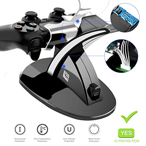 5 Controller+Charger+Charging+DualShock+PlayStation+4