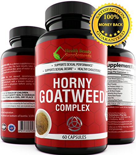 * EXTRA POTENCY COMPLEX * Top Rated - Horny Goat Weed With Maca - Horny Goat Weed For Men - Horny Goat Weed For Women- Horny Goat Weed Extract - Horny Goat Weed For Men Sex