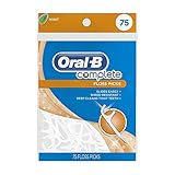 Oral B Complete Floss Picks, Mint Flavor, 75 Count