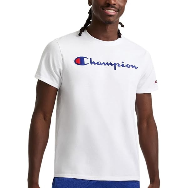Amazon.com: Champion mens Classic Jersey V-neck Tee Shirt, Black