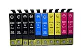 Compatible Epson T220 Color Set Ink Cartridge Use for Epson Expression XP-320 420 424 WorkForce WF-2630 WF-2650 WF-2660 Series Printers