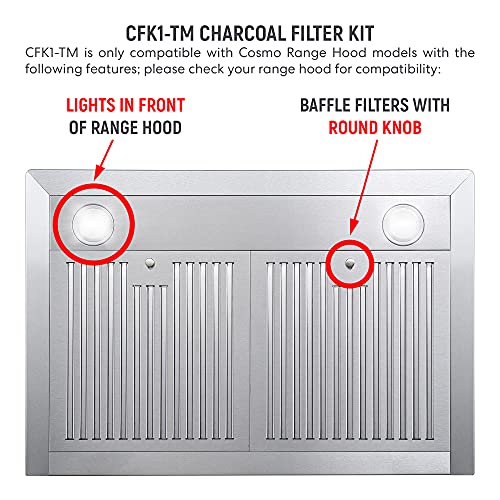 Cosmo Range Hood Charcoal Filter (CFK1TM) Pricepulse