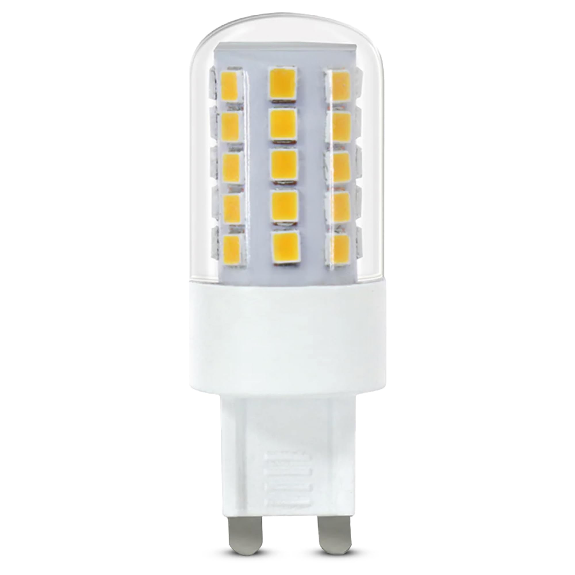 Photo 1 of FEIT BPG940/830/LED 500 Lumen Warm White G9 LED Light Bulb