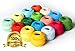 LE PAON Soft 10g Cotton Balls Rainbow Colors of Size 8 Perle/pearl Cotton Threads for Crochet, Hardanger, Cross Stitch, Needlepoint Hand Embroidery. All Different Colors (colorful Series)