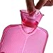EUBUY Lovely Cute Travel Size Portable Warm Hot Water Bottle,250mL Small,Hot Pink