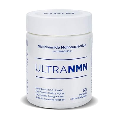 Ultra NMN Nicotinamide Mononucleotide NAD Supplement,Vitamin B3 Family, 260 mg per Serving - NAD Precursor &ndash; Help Promote DNA Repair,Boost Energy,Longevity,Improve Metabolism - 60 Capsules